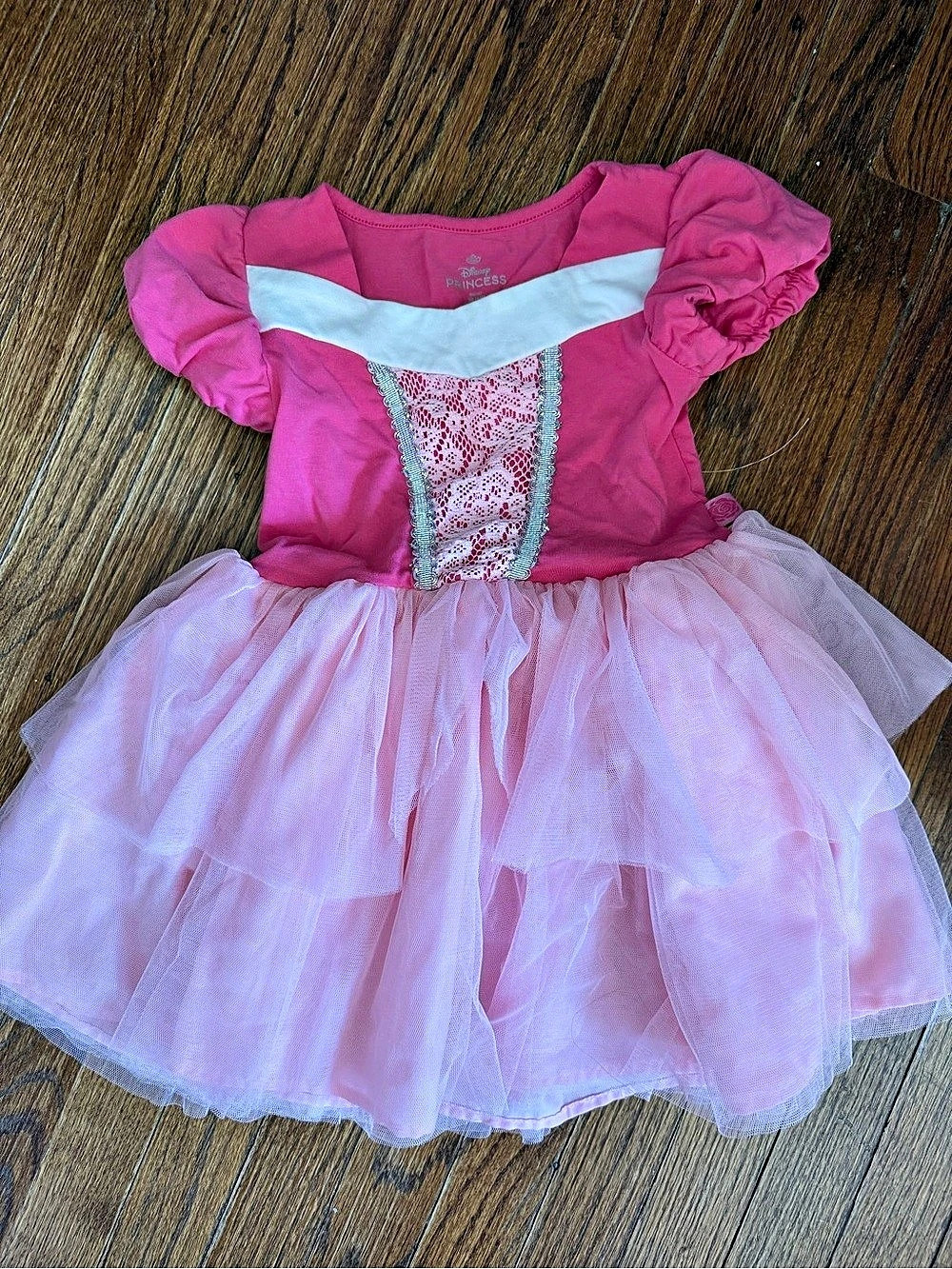 Girls Princess Aurora Sleeping Beauty Cosplay Dress